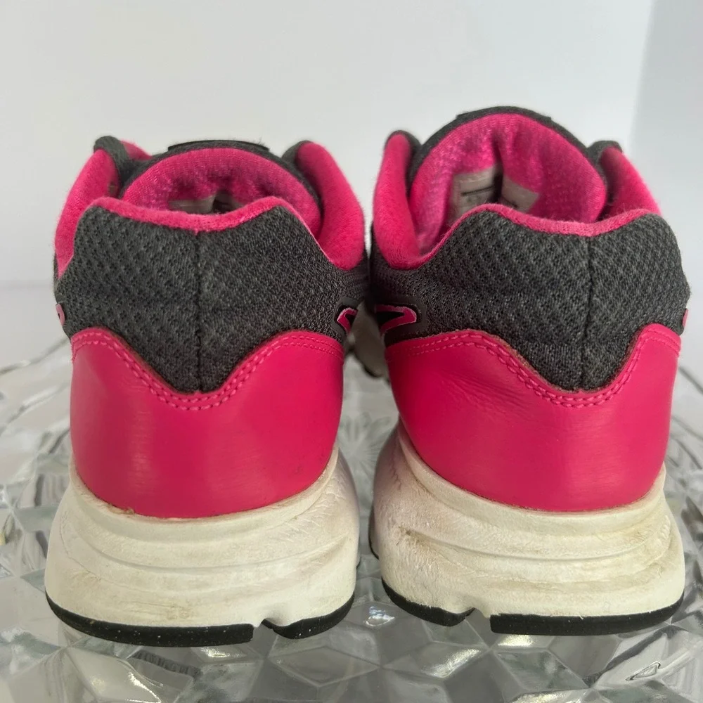 Nike Downshifter 6 Running Shoes Gray Pink Sneakers Womens Size 6.5‎